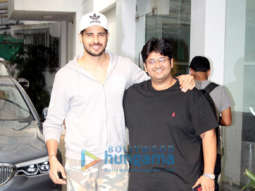 Photos: Sidharth Malhotra and Milap Zaveri snapped at a dubbing studio in Juhu