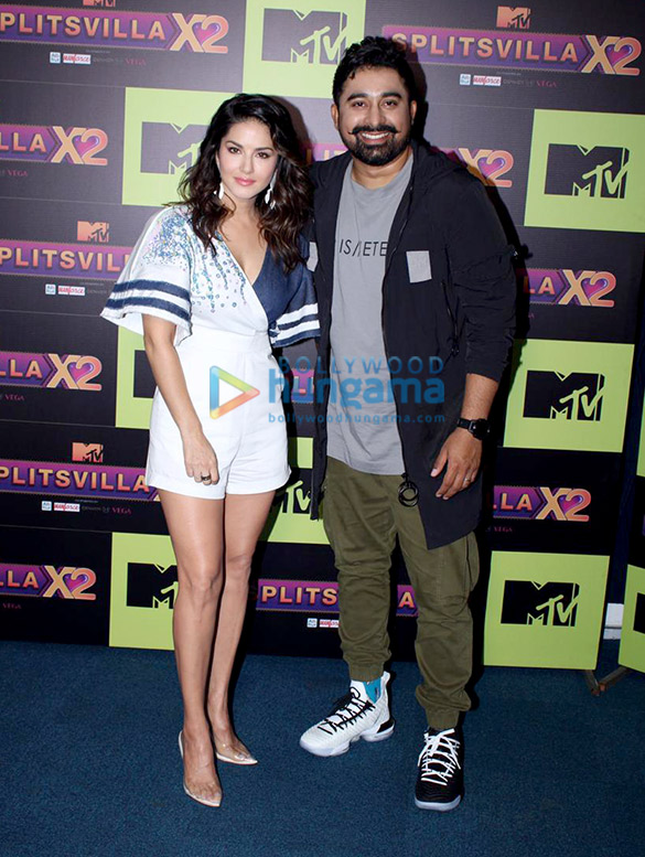 Photos: Sunny Leone and Rannvijay Singh grace the launch of Splitsvilla X2