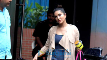 Photos: Sunny Leone spotted with her kids in Juhu