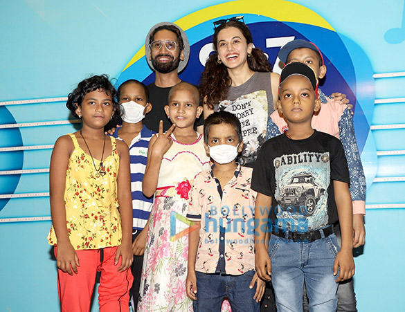 photos taapsee pannu attends a meet and greet organised for children battling cancer 2