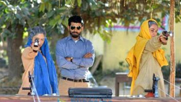 On The Sets from the movie Saand Ki Aankh