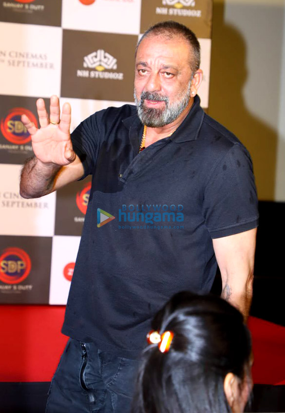 sanjay duttmanyata dutt snapped attending the teaser launch of prasthanam 2