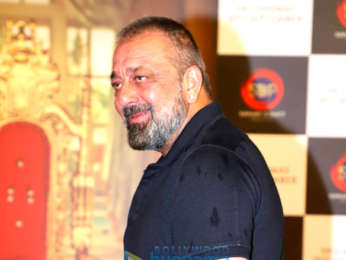 Photos: Sanjay Dutt and Manyata Dutt snapped attending the teaser launch of Prasthanam
