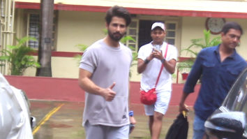 Shahid Kapoor spotted at I Think fitness gym Bandra