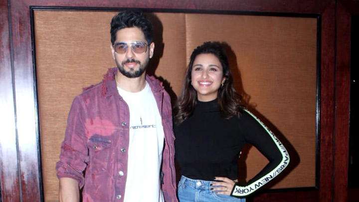 Sidharth Malhotra and Parineeti Chopra promoting Jabariya Jodi