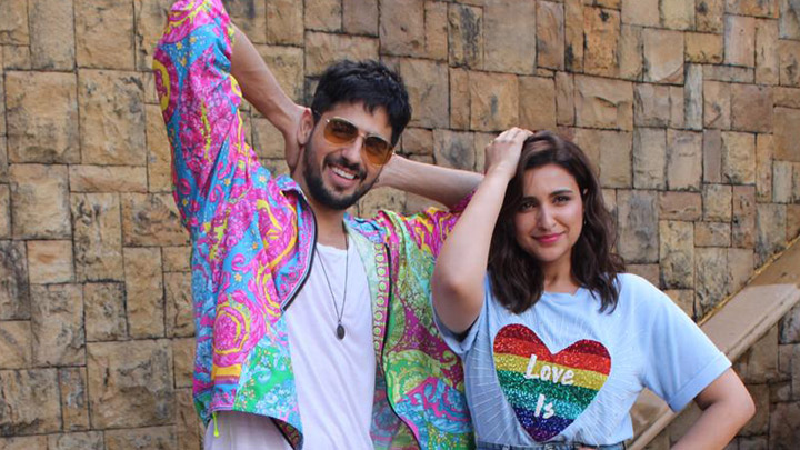 Sidharth Malhotra and Parineeti Chopra snapped promoting their film ‘Jabariya Jodi’ in Juhu