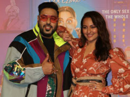 Sonakshi Sinha and Badshah grace the launch of a song from their film Khandaani Shafakhana Part 2