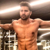 Varun Dhawan is all set to announce something exciting with a SHIRTLESS picture!