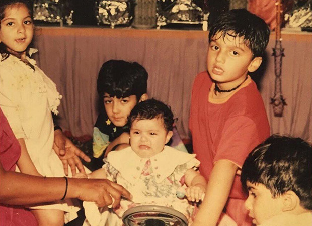Way back Wednesday Anshula Kapoor posts an adorable childhood picture and wants to be chauffeured around by Arjun Kapoor!