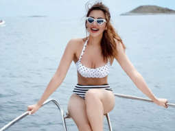 Shama Sikander impresses us yet again in a hot monochrome bikini as she sets Instagram on fire!