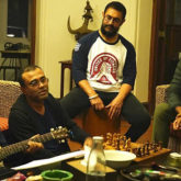 Aamir Khan and Pritam along with team Lal Singh Chaddha work together in Panchgani