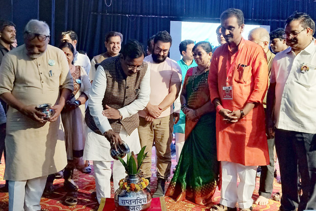Aamir Khan launches the Mission Shakti sports initiative Aamir Khan launches the Mission Shakti sports initiative