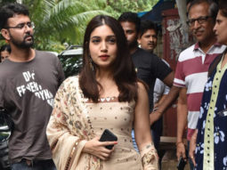 Bhumi Pednekar snapped at Bayroute in Juhu