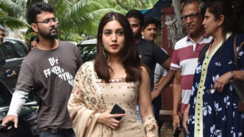 Bhumi Pednekar snapped at Bayroute in Juhu