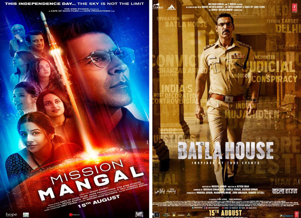Box Office Mission Mangal takes a lead over Batla House at advance booking; all set for a 20+ cr opening