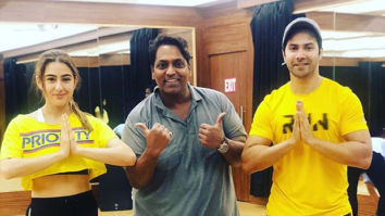 Coolie No 1: Varun Dhawan and Sara Ali Khan begin rehearsals for a peppy dance number with Ganesh Acharya