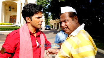 On The Sets Of The Movie Coolie No. 1