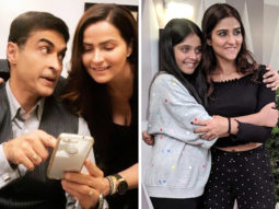 Daughters Pranutan and Krishaa Bahl visited their dad Mohnish Bahl on the sets of Sanjivani and it is heart-warming!