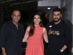 Kriti Sanon & Arjun Kapoor spotted at Sunny Super Sound