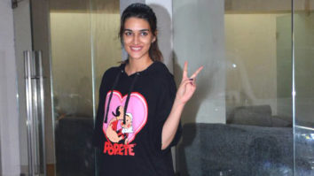 Kriti Sanon snapped at a dubbing studio in Juhu