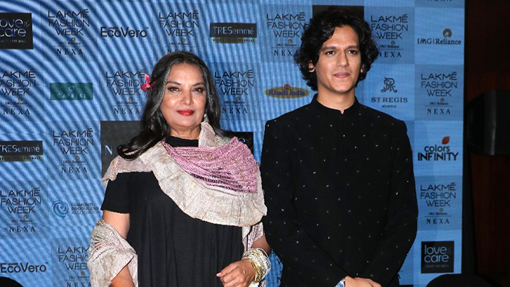 LFW: Shabana Azmi & Vijay Varma on ramp for Kaveri & Tisa show