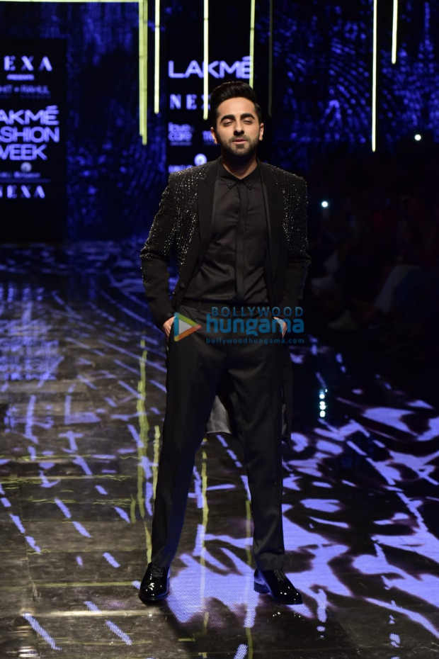 Lakme Fashion Week Winter/Festive 2019: Ayushmann Khurrana and Disha Patani dazzle as showstoppers for Rohit Gandhi and Rahul Khanna Lakme Fashion Week Winter/Festive 2019: Ayushmann Khurrana and Disha Patani dazzle as showstoppers for Rohit Gandhi and Rahul Khanna
