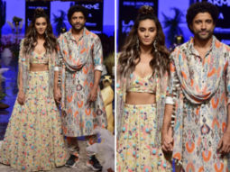 Lakme Fashion Week Winter/Festive 2019: Farhan Akhtar and Shibani Dandekar make a stunning pair as showstoppers for Payal Singhal