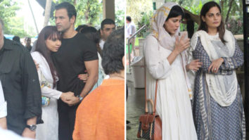 Many celebs attend Areef Patel’s funeral