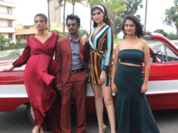 Nawazuddin Siddiqui, Surveen Chawla, Elnaaz Norouzi and Amruta Subhash snapped during a photo shoot for Sacred Games season 2