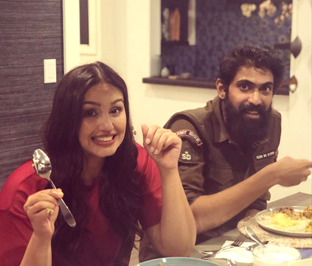 New Buddies in Town! Huma Qureshi and Rana Daggubati enjoy Indian food in California