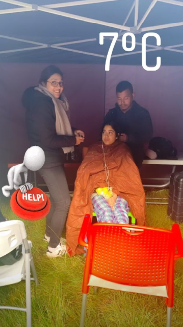 PHOTO ALERT: Janhvi Kapoor begins shooting for Kargil Girl in the freezing weather of Georgia