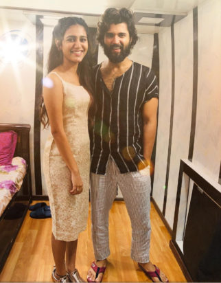 PHOTO ALERT: Priya Prakash Varrier meets Arjun Reddy star Vijay Deverakonda