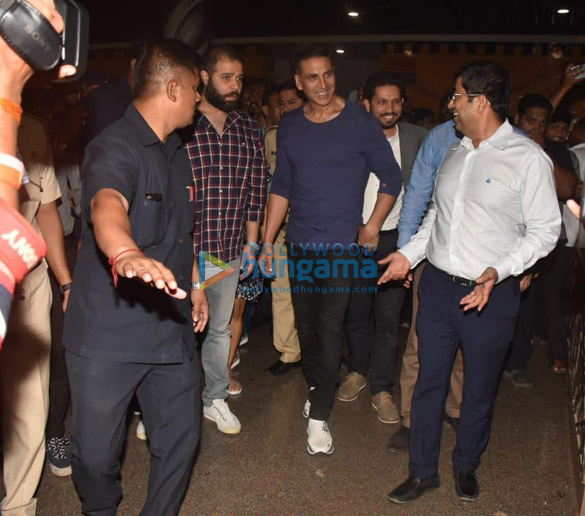 Photos: Akshay Kumar hosts a special screening of Mission Mangal Photos: Akshay Kumar hosts a special screening of Mission Mangal