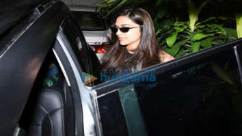 Photos: Deepika Padukone spotted at a salon in Bandra