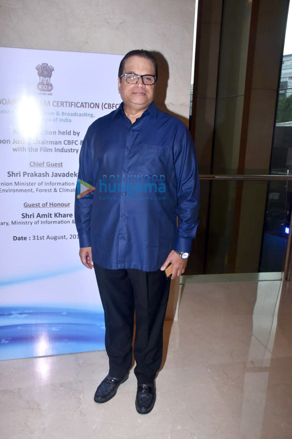 photos ekta kapoor prasoon joshi ramesh s taurani and others unveils the new look and certificate design of cbfc central board of film certification 3