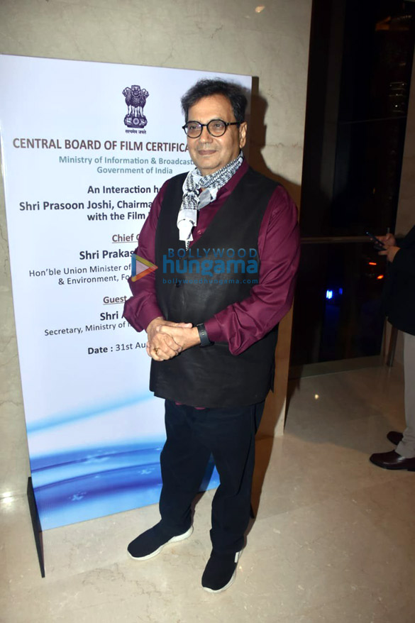 photos ekta kapoor prasoon joshi ramesh s taurani and others unveils the new look and certificate design of cbfc central board of film certification 5