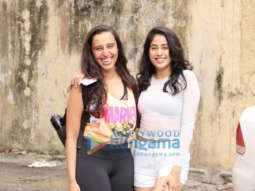 Photos: Janhvi Kapoor and Namrata Purohit spotted at the gym
