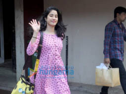 Photos: Janhvi Kapoor and her trainer Namrata Purohit spotted at Pilates studio