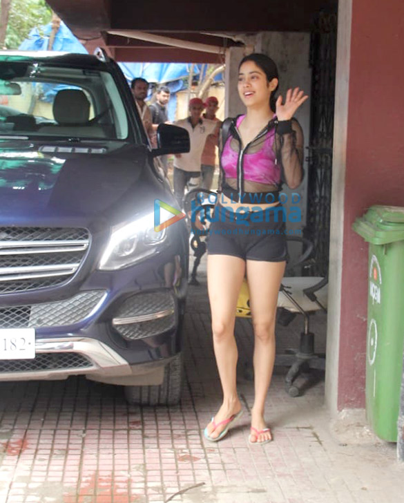 photos janhvi kapoor spotted at the gym 3 2