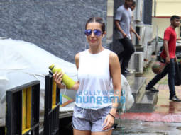 Photos: Malaika Arora and Amrita Arora snapped at I Think Fitness in Bandra