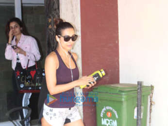 Photos: Malaika Arora, Rhea Chakraborty and others spotted after their Pilates session