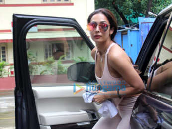 Photos: Malaika Arora snapped at I Think Fitness in Bandra
