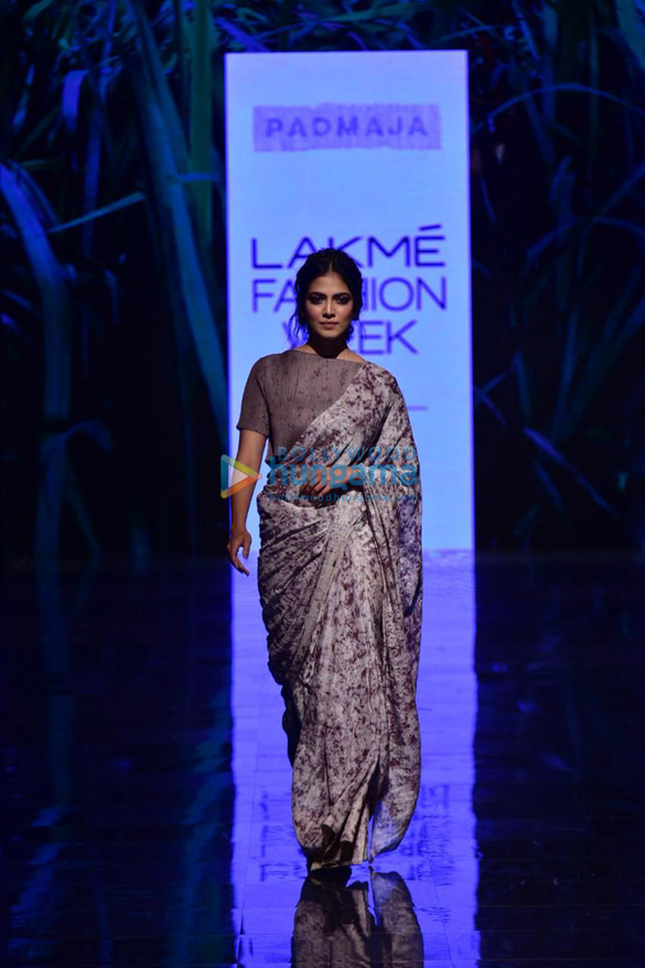 photos malavika mohanan walks the ramp as the show stopper at lakme fashion week 2019 2