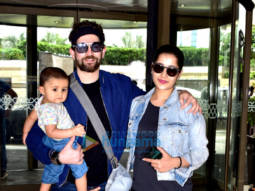 Photos: Neil Nitin Mukesh snapped with his family at JW Marriott in Juhu