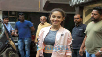 Photos: Nushrat Bharucha snapped at the gym in Juhu