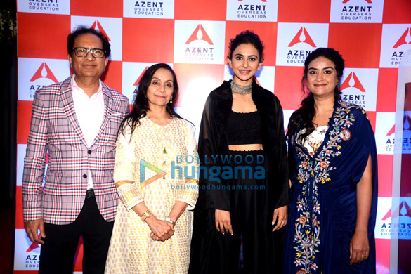 Photos: Rakul Preet Singh snapped at the launch of Azent Overseas Education Versatile
