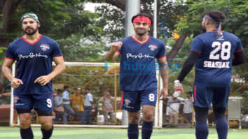 Photos: Ranbir Kapoor, Dino Morea, Abhishek Bachchan and others snapped at All Stars football match