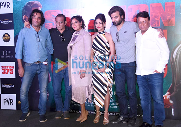 Photos: Richa Chadda, Akshaye Khanna and others snapped at Section 375 trailer launch Photos: Richa Chadda, Akshaye Khanna and others snapped at Section 375 trailer launch