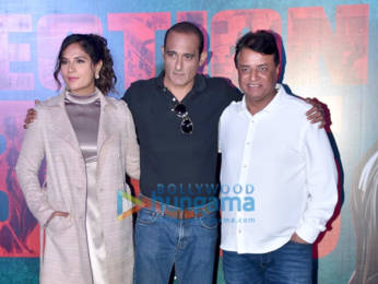 Photos Richa Chadda, Akshaye Khanna and others snapped at Section 375 trailer launch