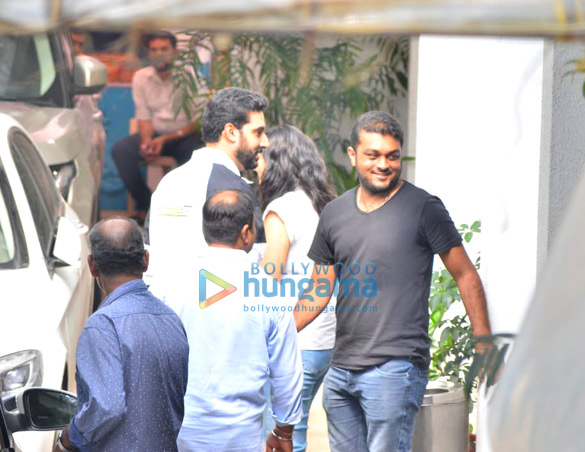 photos riteish deshmukh and abhishek bachchan spotted at a dubbing studio in juhu 2